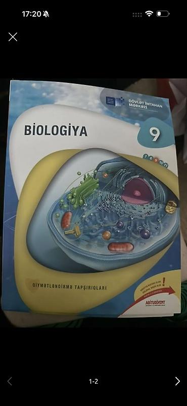 Книги и журналы: 🧬 Biologiya – Qiymətləndirmə Tapşırıqları | 9-cu sinif 📚 Tam yeni — 1
