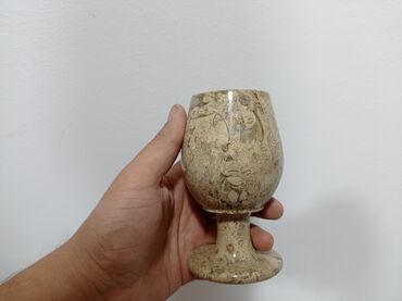 Süfrə qab-qacaqı: Qədəhlər, rəng - Bej, 1 əd