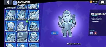 BAW: Brawl Stars hesabı – geniş skin və statistik paket Hesab məlumatları — 13