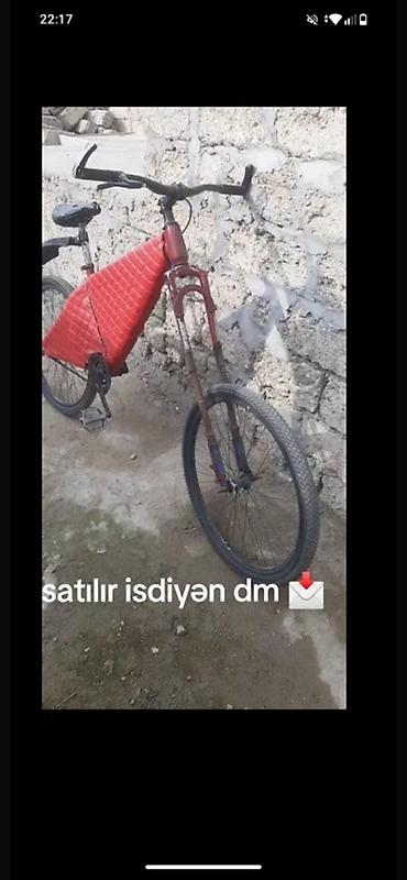 peredok vilka: Velosiped – modifikasiya olunmuş şəhər/kruizer tipli - Rəng: qırmızı — 1
