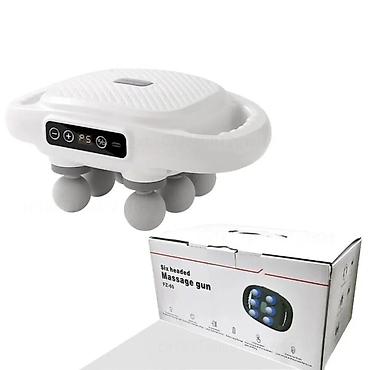 Masajorlar: Masaj aparatı 6 başlı 6 Başlıqlı Peşəkar Masaj Aparatı (Massage Gun) — 4