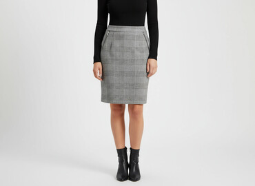 spódnice plisowane czarne mini: H&M, Спідниця жіноча, розмір 3XL