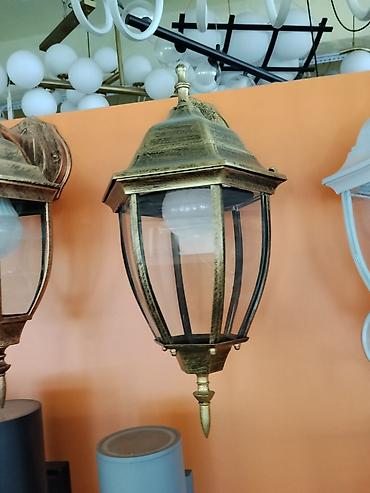 study lamp: Уличный настенный светильник в классическом стиле - Тип: бра для — 1