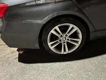 bmw tekeri: Barter olunur 17-lik disklə BMW yüngül lehimli disklər və təkər — 2
