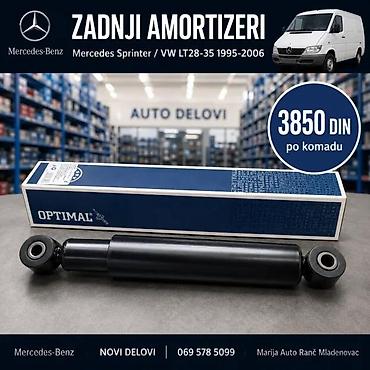 Sistem upravljanja i oslanjanja: PRASINJARE AMORTIZERA SPRINTER VW LT ZASTITNI POKLOPCI | Prasinjare — 5