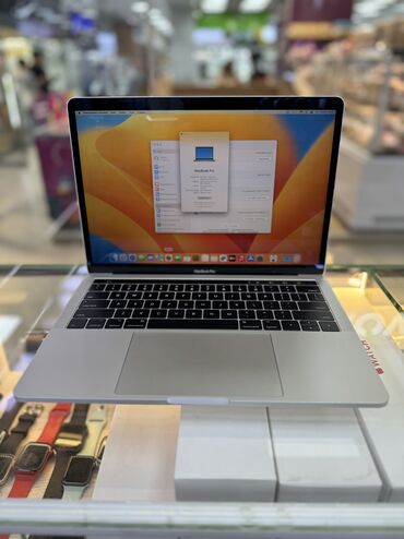 ноутбук macbook pro: Ноутбук, Apple, 16 ГБ ОЭТ, Intel Core i5, 13.3 ", Колдонулган, Татаал эмес тапшырмалар үчүн, эс тутум SSD