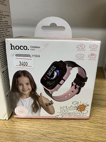 Детские смарт‑часы hoco. Children care Y104 (Kids Watch) - 4G детские