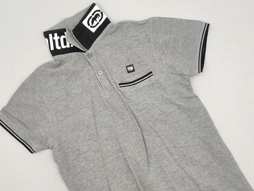 plisowane spodnie reserved: ECKO, Polo shirt for men, size S (EU 36)