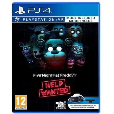 PS4 (Sony Playstation 4): Ps4 five nights at freddys help wanted