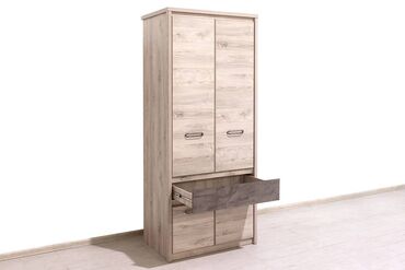 Шифоньеры: Шкаф для одежды 4Д Джаз, Каштан найбори Светлый, Анрэкс (Беларусь) — 5