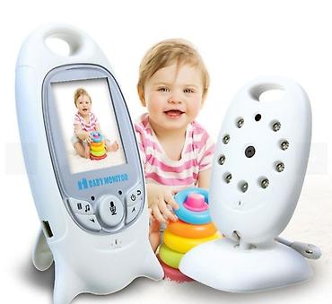 Радио аркылуу бала көзөмөлдөө: Видеоняня Baby Monitor VB601 с режимом ночного видения и двусторонней — 3
