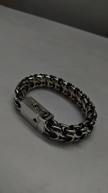 Серебряные цепочки: Серебряная цепь "Император" вес 120 гр 60 см Ручная работа Серебро 925 — 8