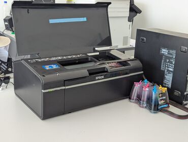 epson stylus photo r390: Продам принтер Epson T50. Состояние отличное, пробег малый. СНПЧ есть