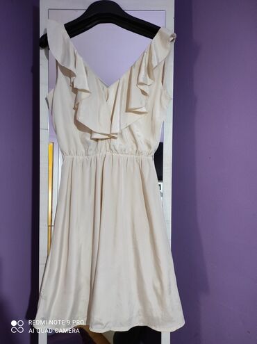 komplet haljina i sako: H&M XS (EU 34), color - Beige, Other style, With the straps