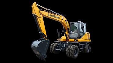 стальные машина: Экскаватор-погрузчик LiuGong W915 — спецтехника в аренду. Описание: - — 1