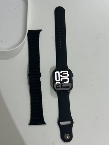 apple watch купить: Смарт-часы в стиле Apple Watch, цвет черный, с комплектным