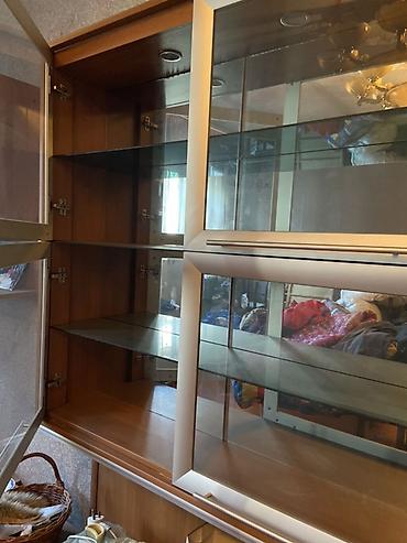 стол под компьютер: Стенка-шкаф, Тип стенки-шкафа: Модульная, Для зала, Б/у, Особенности: С отделением под телевизор — 2
