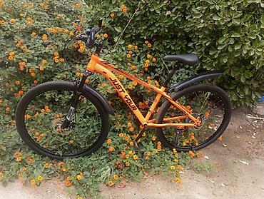 zigzag velosiped: Dağ velosipedi – JUST YOUR (MTB) - Rəng: parlaq narıncı, qara — 2
