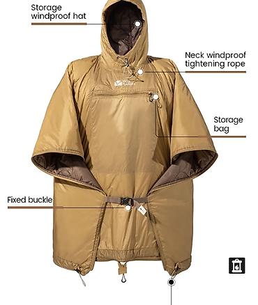 Другое для спорта и отдыха: Mobi Garden – трансформирующийся спальный мешок-куртка. Он сочетает в — 6