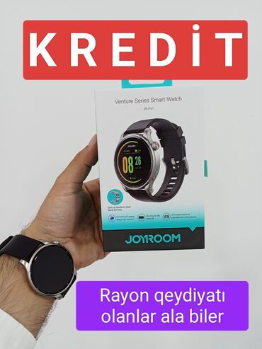 tək şəxsiyyət vəsiqəsi ilə kredit telefon: Yeni, Smart saat, Joyroom, Аnti-lost, rəng - Qara