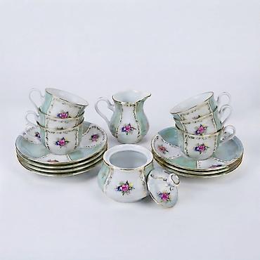 Сервиз чайный (без чайника) производства Румыния (Apulum ) для чая - 6