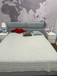 тумба пол телевизор: Эки кишилик керебет, Колдонулган, Матрасы бар, узуну - 200 см