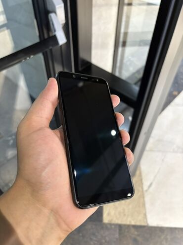 оперативная память adata: Samsung Galaxy A6, Б/у, 32 ГБ, цвет - Черный, 2 SIM
