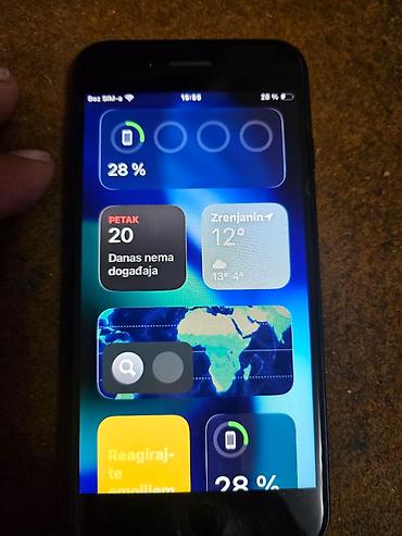 Apple iPhone: Apple iPhone SE (2. generacija) – Crni /Telefon je potpuno ispravan — 6