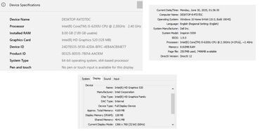 Настольные ПК и рабочие станции: Б/у Dell Inspiron, 15.6 ", Intel Core i5, 256 ГБ, Самовывоз, Бесплатная доставка