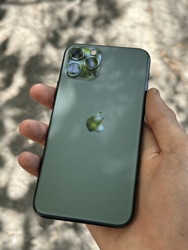 Apple iPhone: IPhone 11 Pro, Б/у, 256 ГБ, Зеленый, 80 %
