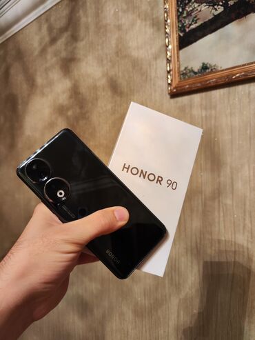 telefon honor x8: Honor 90, 256 GB, rəng - Qara