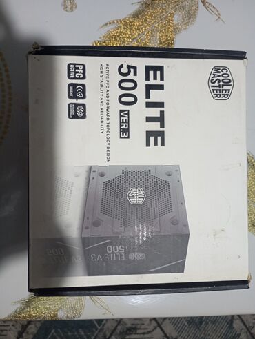 студийные микрофоны: Блок питания, Новый, Cooler Master, 500 Вт, 80 Plus, 500 Вт