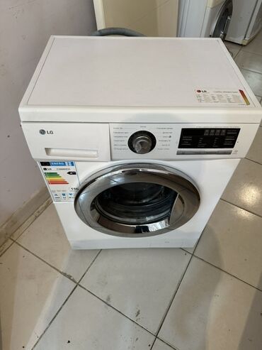 ucuz paltaryuyan maşınlar: Paltaryuyan maşın LG, 6 kq, Avtomat, Qurutmasız, Kredit yoxdur
