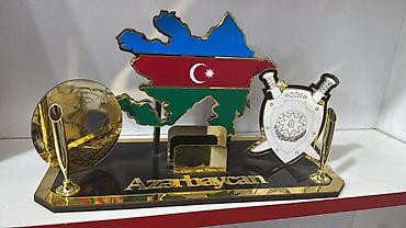 masaustu dest: Masaüstü dəst – “Azərbaycan / DİN” tematikası - Kompozisiya: Parlaq — 2
