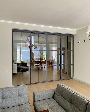 Перегородки на заказ: На заказ Лофт-перегородка, Бронированное стекло, Монтаж, Бесплатный замер, Бесплатная доставка — 17