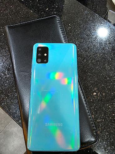 telfon a51: Samsung Galaxy A51, rəng - Mavi, İki sim kartlı — 5