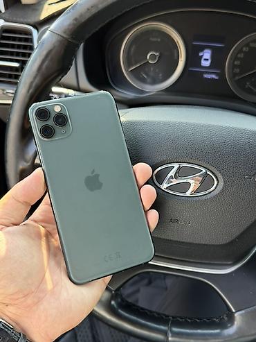 tab s 8: IPhone 11 Pro Max, Б/у, 256 ГБ, Matte Midnight Green, Защитное стекло, Чехол, 79 % — 1
