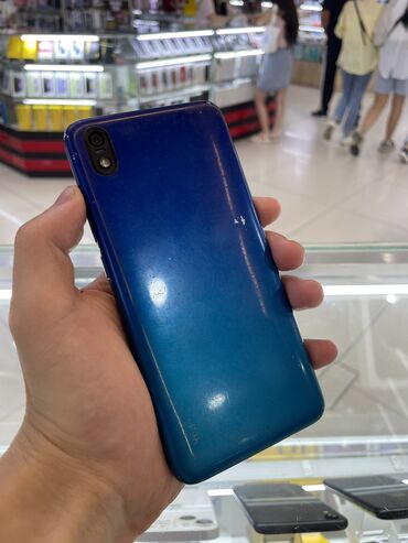 редими: Xiaomi, Redmi 7A, Б/у, 32 ГБ, цвет - Синий, 1 SIM, 2 SIM
