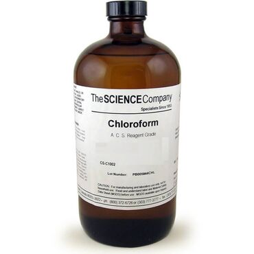 Антисептики и дезинфицирующие средства: Хлороформ — душистая и сильно летучая жидкость, широко используемая