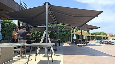 şüşə tavan: 🏠 TENT SİSTEMLƏRİ — MƏKANINIZA RAHATLIQ VƏ GÖZƏLLİK! ☀️🌧️ Həyət — 2