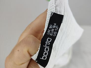 biala sukienka maxi: Boohoo, Sukienka damska, rozmiar L — 5