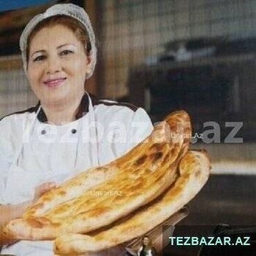 iş elanlrı: Aşpaz tələb olunur, Baker, İstənilən yaş, 1-2 illik təcrübə