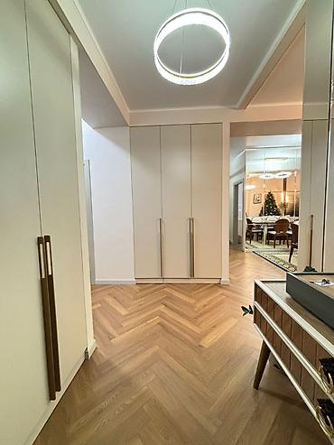 flat osh: 3 комнаты, 90 м², Золотой квадрат Элитка, 12 этаж, Дизайнерский ремонт — 6