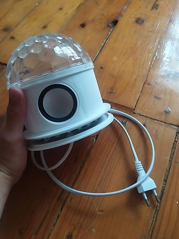mini projektor: Disko işıq projektoru və mini dinamik - Şəbəkəyə qoşulan (EU fiş) LED — 1