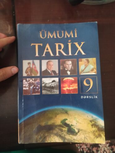 10 cu sinif kitabları: 9 cu sinif ümumi tarix kitabi satilir tezedir 10 azn