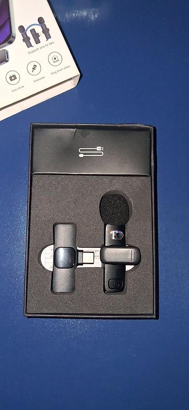 mikrofon qiymetleri: Məhsul: Wireless Lavalier Microphone (simsiz yaxa mikrofonu) — 2