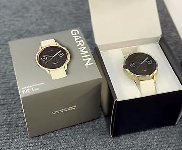 garmin venu 4 цена: Смарт-часы Garmin Venu 4 в светлом исполнении с круглым корпусом и — 1