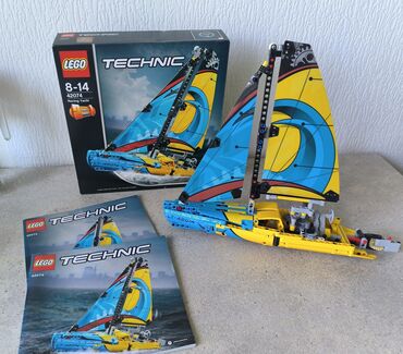 орбизный автомат цена: Lego technic 42074 гоночная яхта. Оригинал. Все детали, инструкция и
