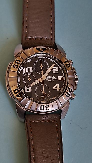 Ručni satovi: Lorus muški hronograf – 100 m - Model: Lorus Chronograph (mehanizam — 11