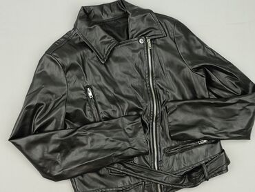 skórzana kurtka stradivarius: Women`s leather jacket, size M